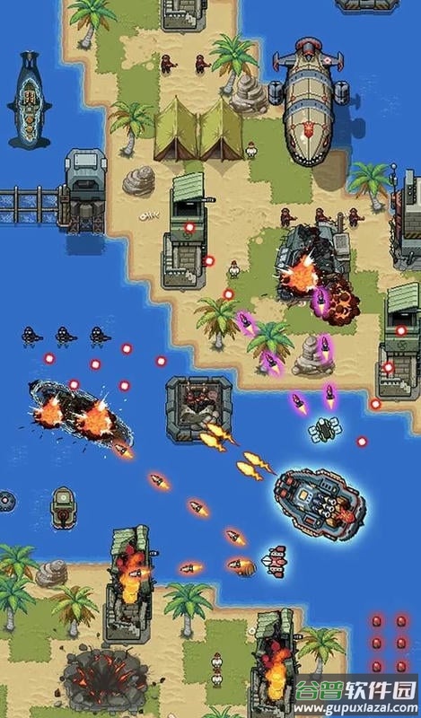 豺狼神兵内购无限钻石(Jackal Army Retro Shooting)截图1