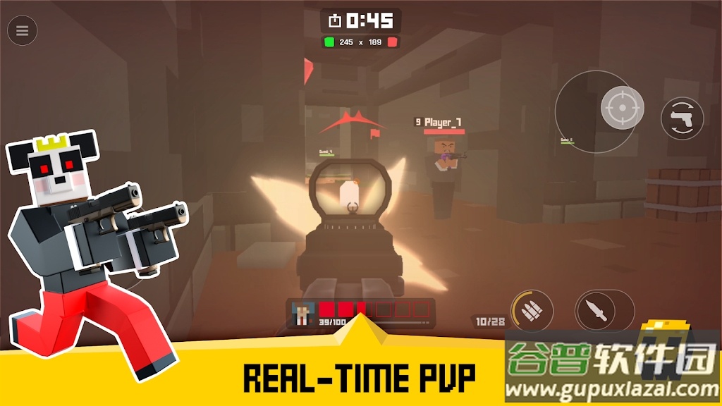 克鲁克FRVR游戏(Krunker FRVR)截图2