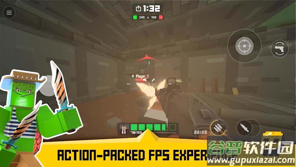 克鲁克FRVR游戏(Krunker FRVR)截图3