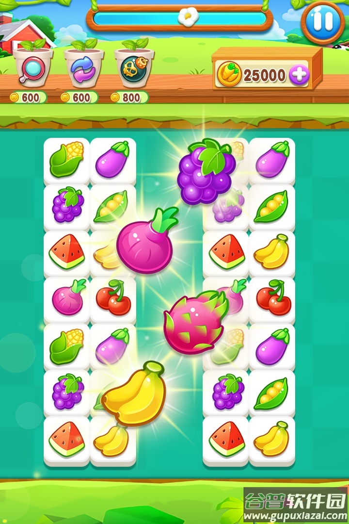 趣味果蔬连连看小游戏截图5