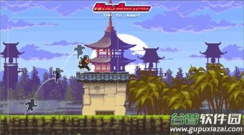 像素忍者跑酷Ninja Saizou游戏截图1