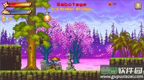 像素忍者跑酷Ninja Saizou游戏截图3