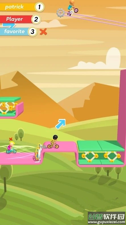 人类疯狂自行车竞速BMX Bike Race截图3