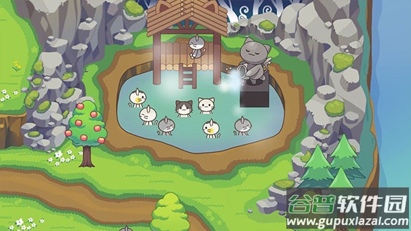 猫咪森林露营地的故事汉化版截图1