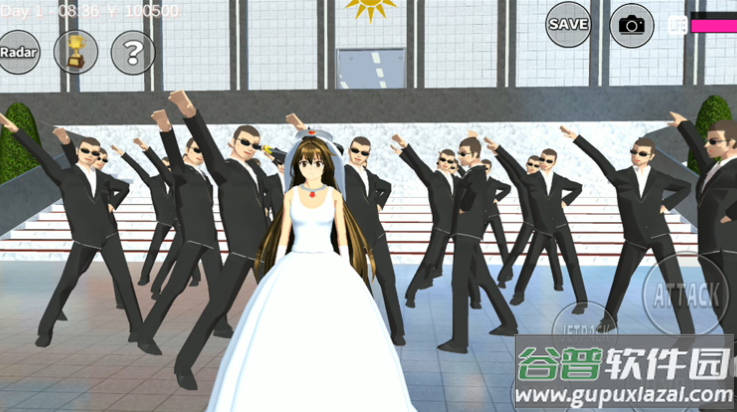 樱花校园模拟器圣诞节版(SAKURA SchoolSimulator)截图2
