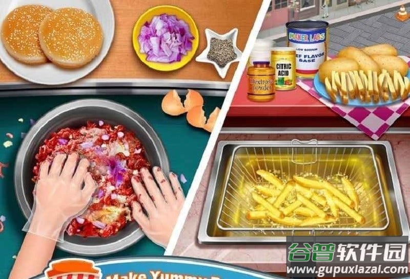 美味街边小吃手游(Street Food)截图2