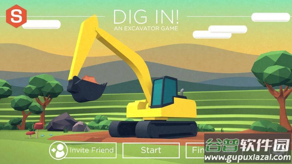 挖掘机模拟驾驶手机版下载(Dig In: An Excavator Game)截图1