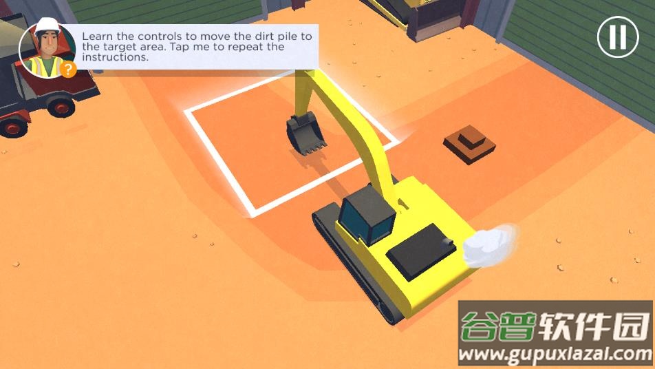 挖掘机模拟驾驶手机版下载(Dig In: An Excavator Game)截图2
