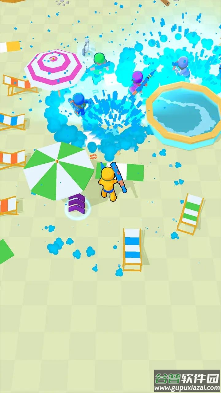 泳池水枪派对游戏下载安装截图1