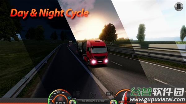 德国卡车模拟器中文版(Truck Simulator Europe 2 Free)截图2