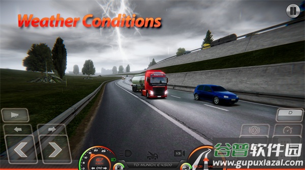 德国卡车模拟器中文版(Truck Simulator Europe 2 Free)截图4