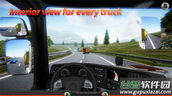 德国卡车模拟器中文版(Truck Simulator Europe 2 Free)截图5
