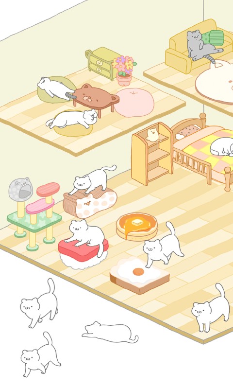 猫咪很可爱中文版截图2