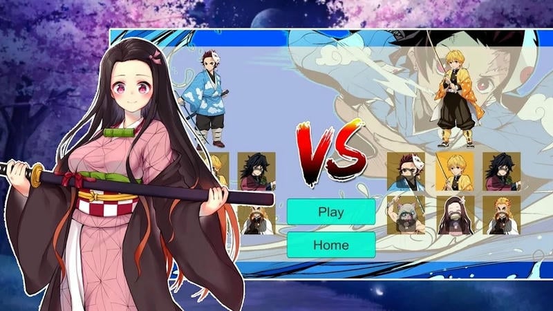 鬼灭之战(Kimetsu Fight - Demon Slayer)截图2