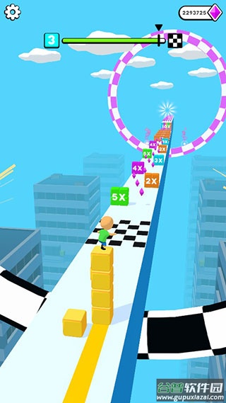 方块冲浪下载无广告安装(Cube Surfer!)截图1