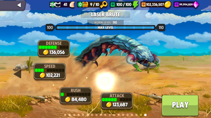 死亡蠕虫游戏(Death Worm)截图2