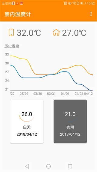室内温度计软件截图2