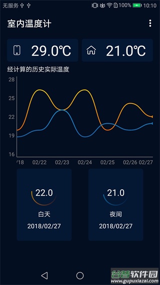 室内温度计软件截图3