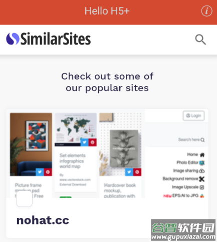 SimilarSites app