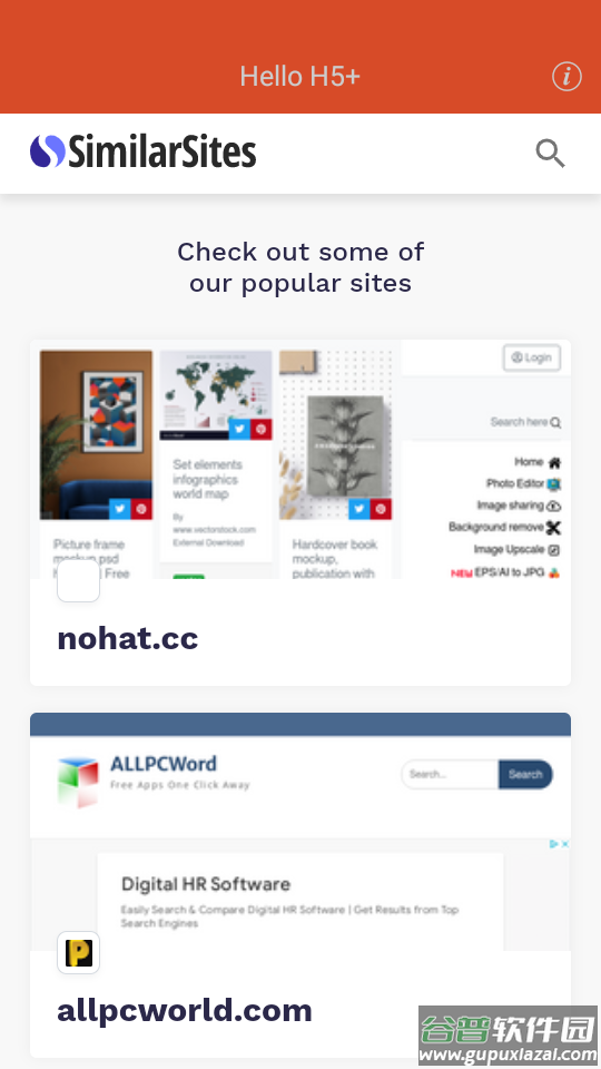 SimilarSites app截图3