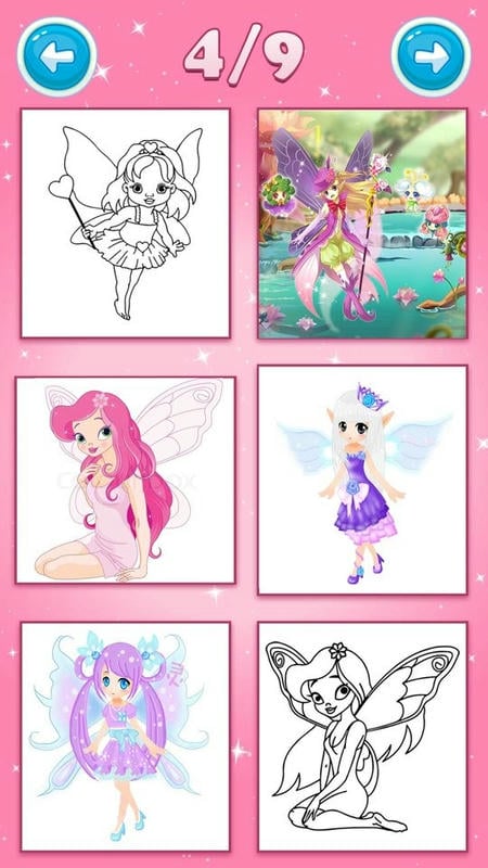 精灵公主爱画画手游截图2