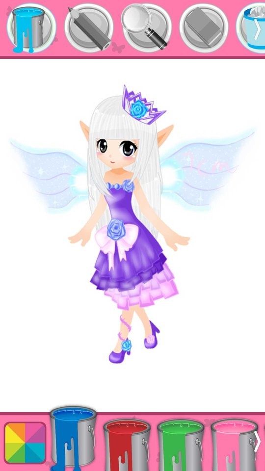 精灵公主爱画画手游截图5