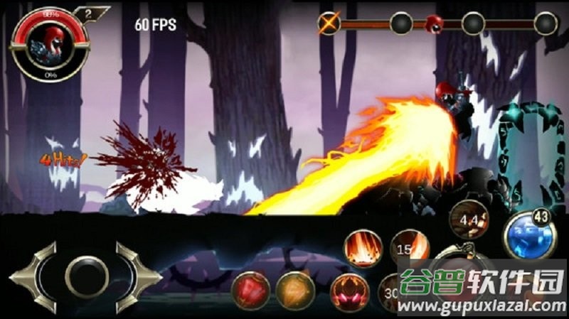 火柴人忍者战士手游截图1