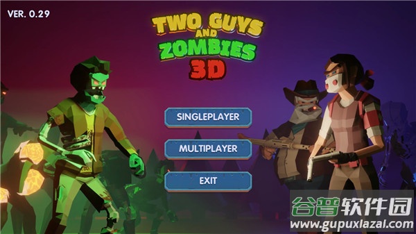 双人僵尸生存游戏下载(Two Guys And Zombies 3D0截图4