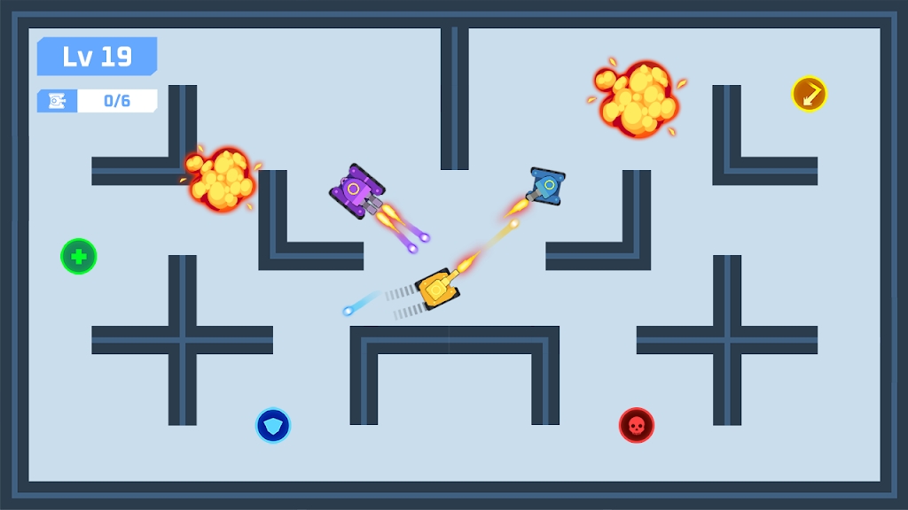 坦克战无尽战斗游戏(Tank Battle: Endless Fight)截图4