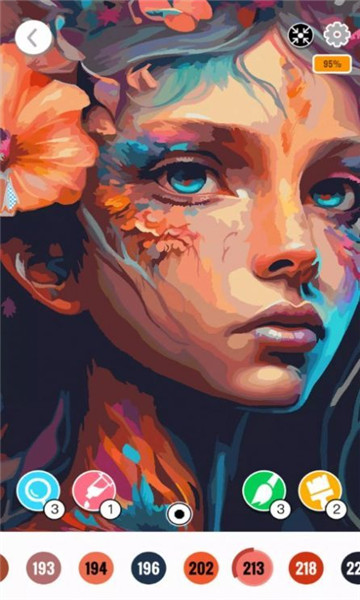 数字油画Oil Painting Color By Number截图1