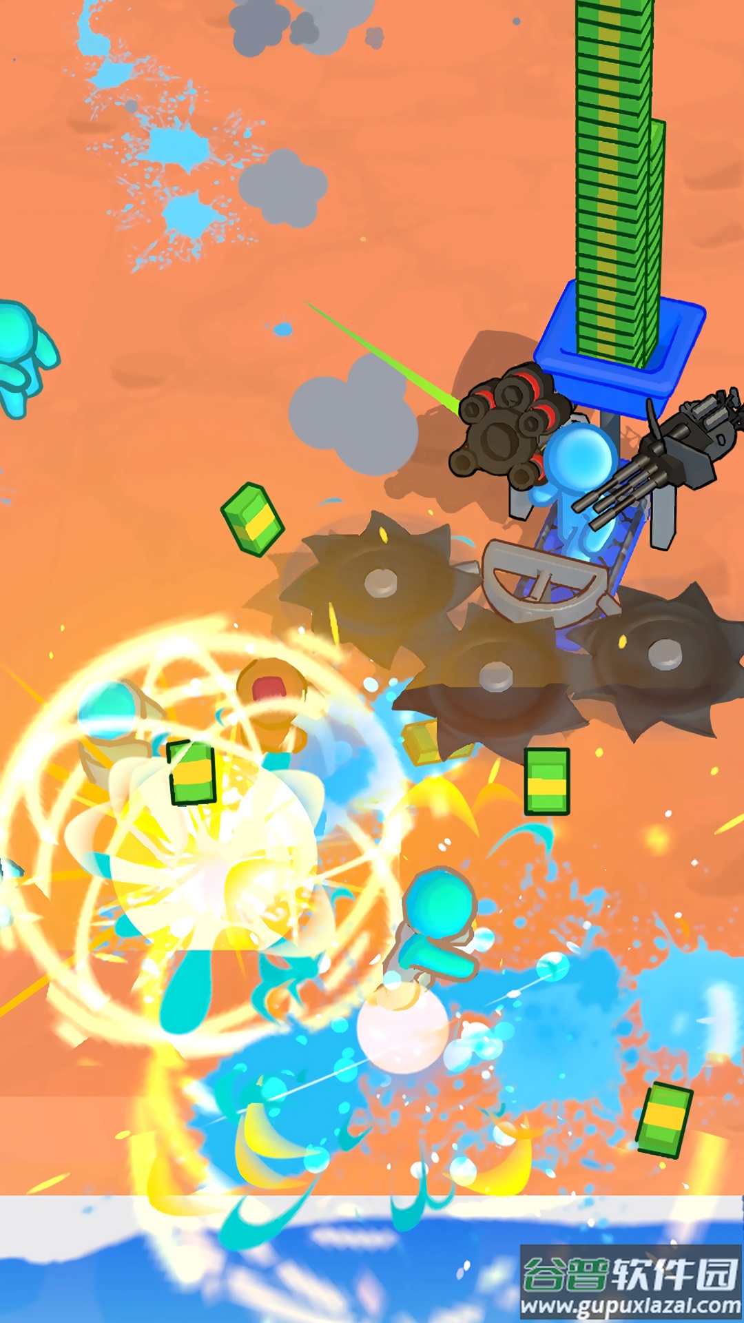 火柴人打僵尸游戏下载截图1