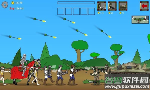 战争进化史手机版下载(Age Of War)截图3