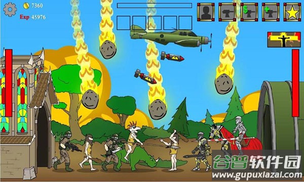 战争进化史手机版下载(Age Of War)截图4