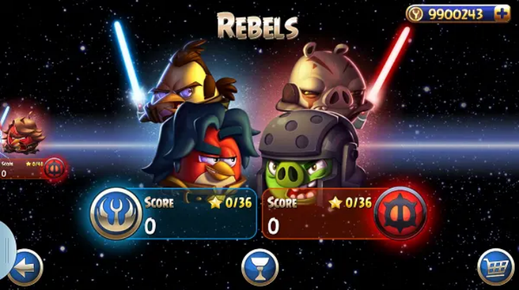 愤怒的小鸟星球大战2最新版(Angry Birds)截图1