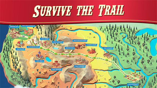 俄勒冈之旅安卓版下载(TheOregonTrail)截图2