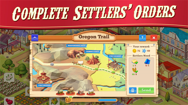 俄勒冈之旅安卓版下载(TheOregonTrail)截图4