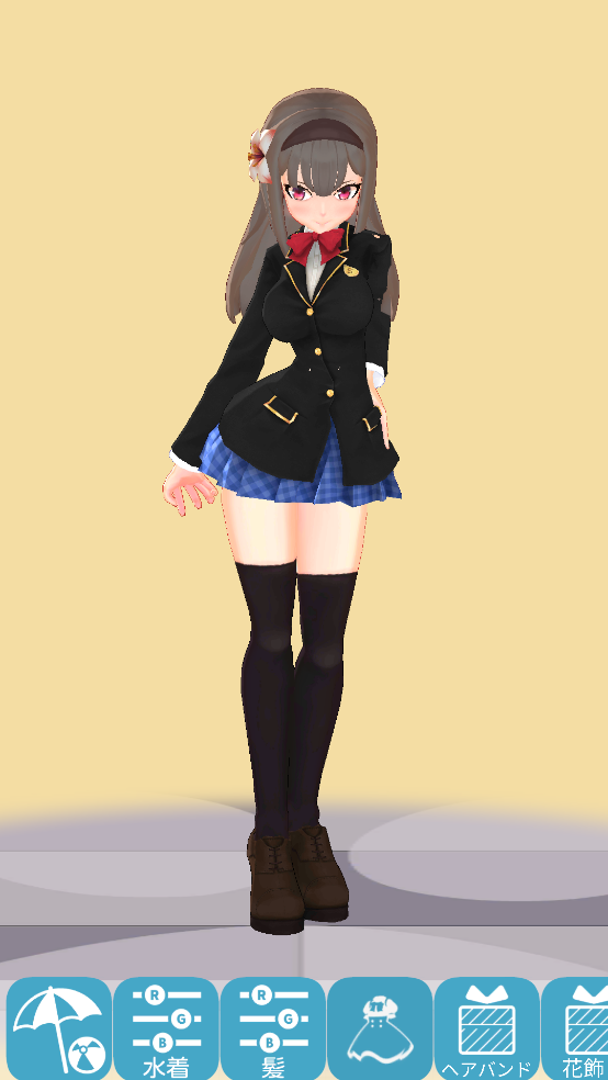 3D少女Yuna游戏截图1