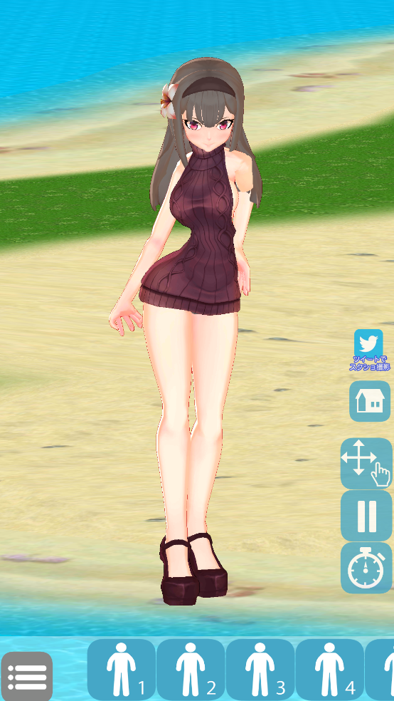 3D少女Yuna游戏截图3