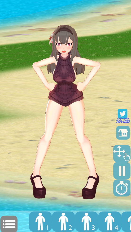 3D少女Yuna游戏截图4