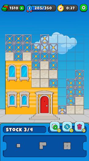 方块塔楼建造难题Block Tower Puzzle游戏截图2