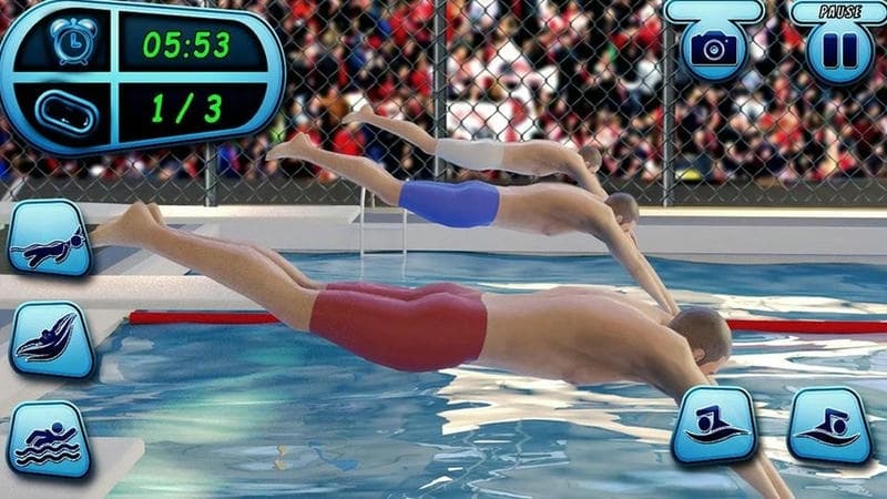 3d模拟游泳截图2