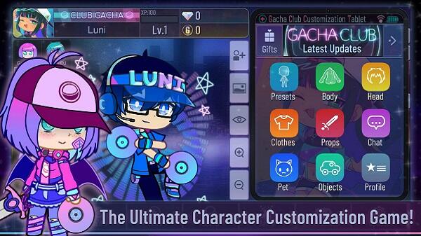 加查俱乐部gacha neon中文版