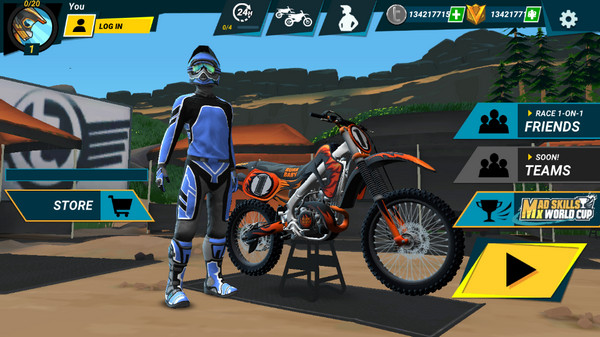疯狂技能越野摩托车3汉化版(Mad Skills MX 3)截图2