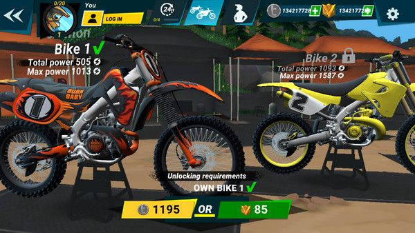 疯狂技能越野摩托车3汉化版(Mad Skills MX 3)截图3