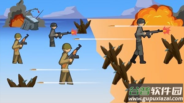 火柴人第二次世界大战无限金币版截图3
