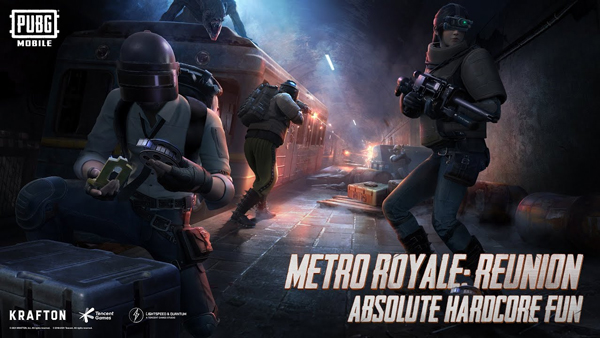 pubg地铁逃生亚服PUBG MOBILE截图1