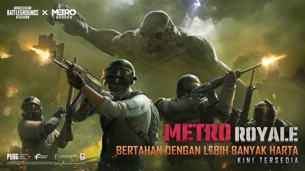 pubg地铁逃生亚服PUBG MOBILE截图2