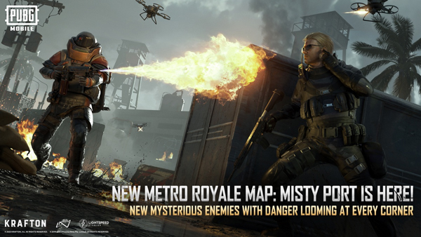 pubg地铁逃生亚服PUBG MOBILE截图4