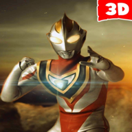 盖亚奥特曼格斗游戏最新版下载(Ultrafighter : Gaia Legend Fighting Heroes Evolution 3D)v1.1