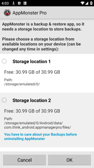 AppMonster Pro备份精灵手机版